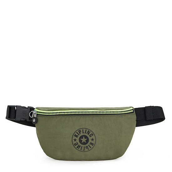 Cangurera Kipling Fresh Lite Verde Oliva | MX 1008RV